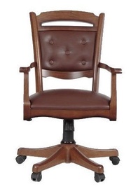 Black Red White Bawaria Dfot II Office Chair Brown