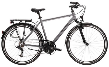 Велосипед туристический Kross Trans 2.0 SR, 28 ″, M рама, черный/серый
