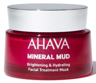 Veido kaukė Ahava Mineral Mud Brightening & Hydrating Facial Mask, 50 ml