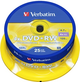 Накопитель данных Verbatim, 4.7 GB, 25шт.