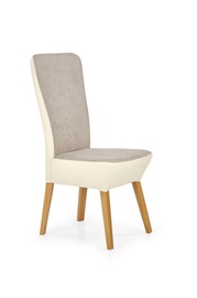 Стул для столовой Halmar Orchid Honey Oak/Light Beige