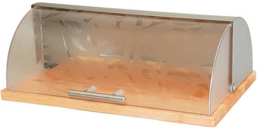 Maestro Bread Box 38x14x23cm Brown/Transparent
