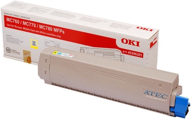 Tonera kasete Oki C760 Toner 6K Yellow