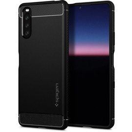 Чехол Spigen Rugged Armor, черный, 6.0 ″