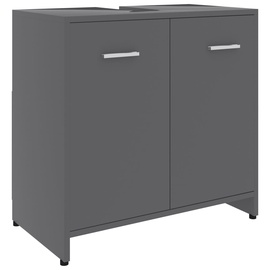 Шкаф для раковины VLX 802572, серый, 33 x 60 см x 58 см
