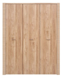 Black Red White Raflo Large Wardrobe Salev Walnut