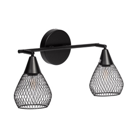 Domoletti Bistro MX51166-2 Spotlight 2x3W E14 Black