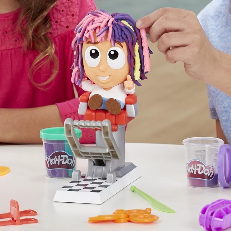 Plastilīns Hasbro Play-Doh Crazy Cute Stylist F1260, daudzkrāsains