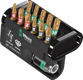 Головка отвертки Wera Check 12 Diamond 1 Bit Set 12pcs