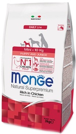 Monge Daily Line Mini Puppy and Junior Rich in Chicken 3kg