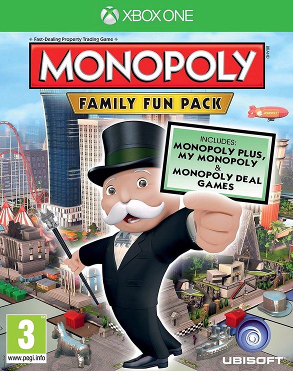Xbox One mäng Ubisoft Monopoly Family Fun Pack