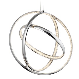 Pakabinamas modernus šviestuvas Searchlight Rings 5013-3CC, 42W LED