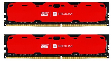 Operatīvā atmiņa (RAM) Goodram IRIDIUM Red IR-R2400D464L15S/16GDC DDR4 16 GB