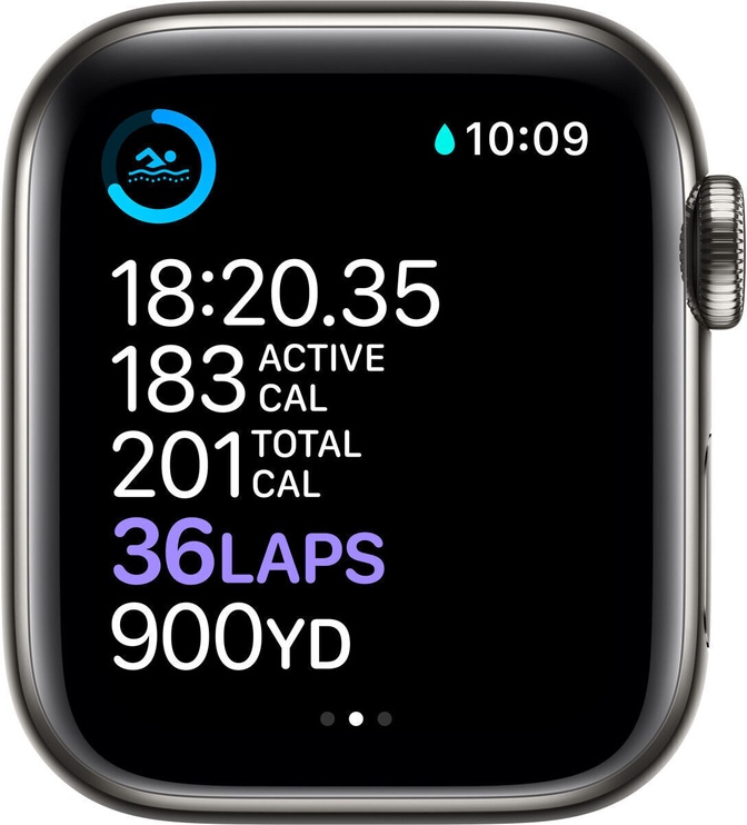 Умные часы Apple Watch 6 GPS + Cellular 44mm, черный