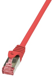LogiLink CAT 6 S/FTP Cable Red 1m