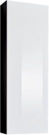 ASM Fly 20 Cupboard Hanging Cabinet Black/Whie Gloss