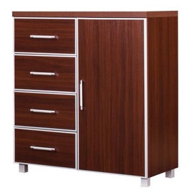 Bodzio Bodziosystem BS28 Chest Of Drawers Walnut