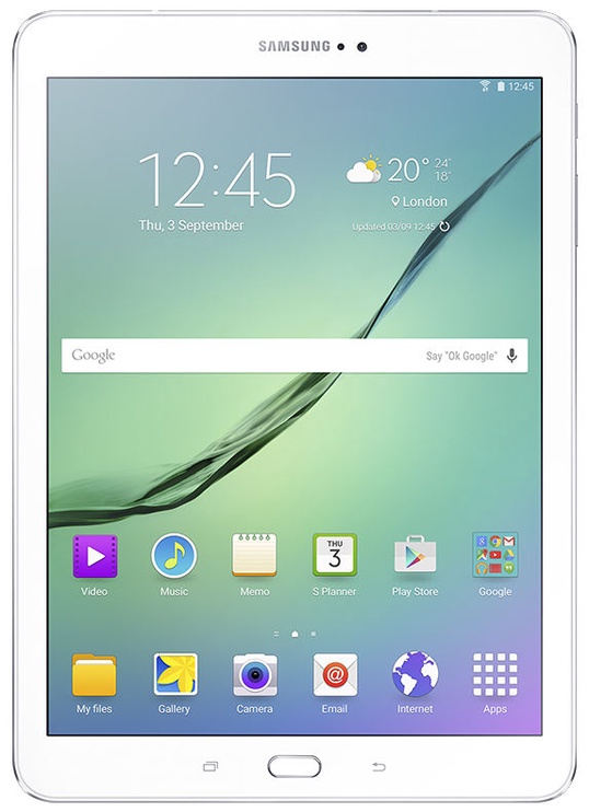 Planšetė Samsung Galaxy Tab S2 9.7, balta, 9.7", 3GB/32GB