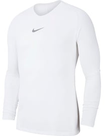Футболка с длинными рукавами, мужские Nike Dry Park First Layer, белый, XL