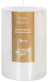 Home4you Candle Pure White D10xH15cm White