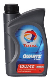 Motoreļļa Total 10W - 40, daļēji sintētiska, vieglajam auto, 1 l