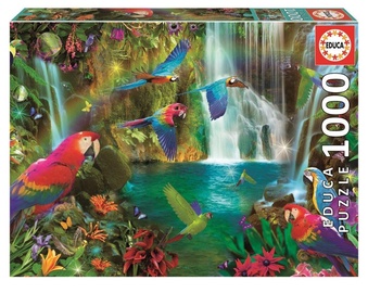 Educa Borras Puzzle Tropical Parrots 1000pcs