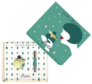 Tualetinis vanduo Nina Ricci Bella 80 ml EDT + Lūpų dažai Jumbo Matte Radiant Red 2018