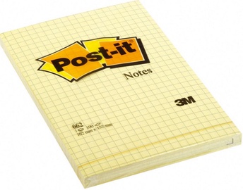 3M Post It 662 Yellow Notes 100pcs
