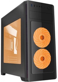 Gembird ATX Case Fornax 1000 Orange LED