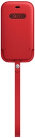 Futrālis Apple iPhone 12 mini Leather Sleeve with MagSafe, sarkana
