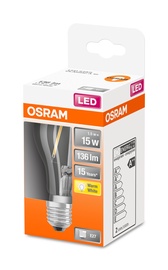 Spuldze Osram LED, E27, balta, E27, 1.5 W, 136 lm