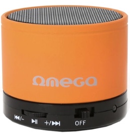 Belaidė kolonėlė Omega OG47B 3W Metal Body Bluetooth Speaker Orange