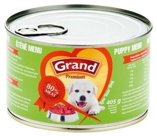 Konservi suņiem Grand Premium Puppy Menu 405g