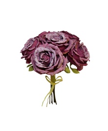 Kunstlilledest kimp, violetne, 120 mm