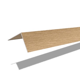 PVC līste C25/212 25x25x2700mm, gaišs ozols