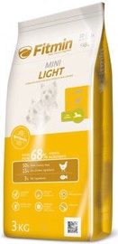 Kuiv koeratoit Fitmin Mini Light Adult, linnuliha, 3 kg