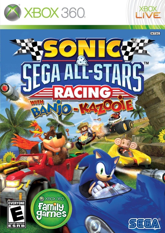 Игра для Xbox 360 Sega Sonic And Sega All-Stars Racing