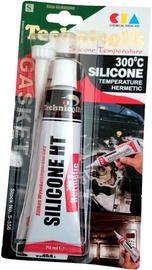 Technicqll High Temperature Silicone 300° Temperature Hermetic Black 70ml