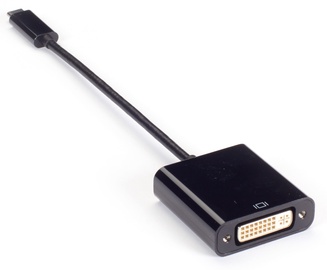 Black Box Video Adapter Dongle USB Type-C to DVI-D Black