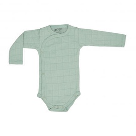 Lodger Romper Solid Body With Long Sleeves Silt Green 68cm