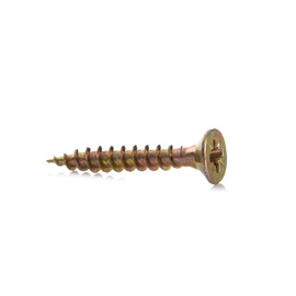 Koka skrūve Haushalt PZ2, 4.5 x 30 mm, dzeltena, 500 gab.