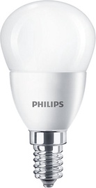 Lambipirn Philips LED, P45, soe valge, E14, 5 W, 470 lm
