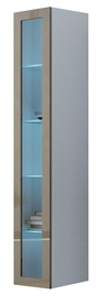 Cama Meble Vigo 180 Glass Case White/Latte Gloss
