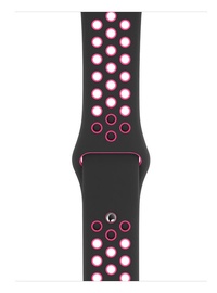 Apple 44mm Black Pink Blast Nike Sport Band S/M & M/L