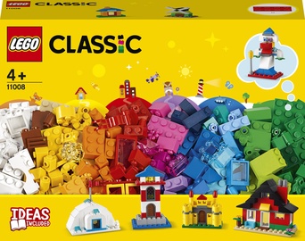 Конструктор LEGO Classic Кубики и домики 11008, 270 шт.