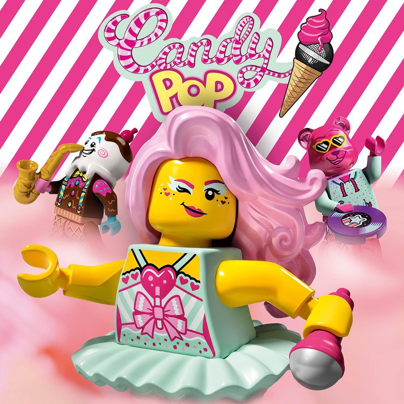 Konstruktor LEGO VIDIYO Candy Castle Stage 43111, 344 tk