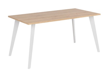 Söögilaud Black Red White Vario Modern NDP, valge/tamm, 1600x800x760mm