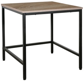 Kohvilaud Signal Meble Meris L2 Oak/Black, 540x540x540 mm
