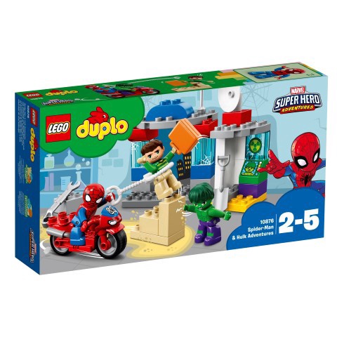 lego duplo spiderman hulk