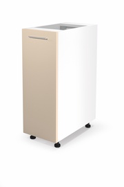 Кухонный шкаф Vento, белый/песочный, 52 см x 30 см x 82 см
